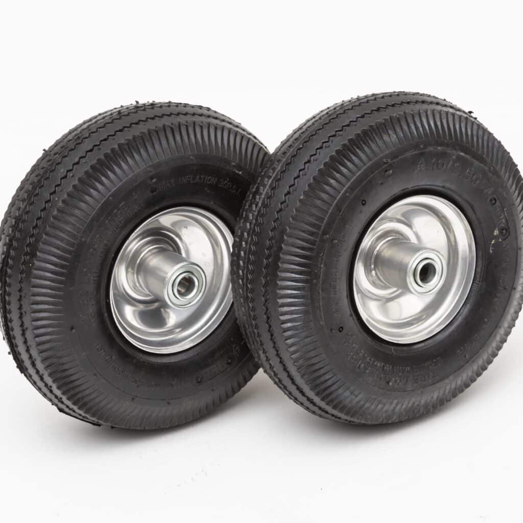 10225swlc 10 4 economy pneumatic wheel 4 10 3 50 4 sawtooth 4 ply 2 25 oc lawn handtruck tire