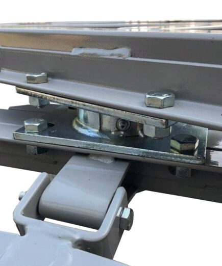 flat wagon cart steering mechanism