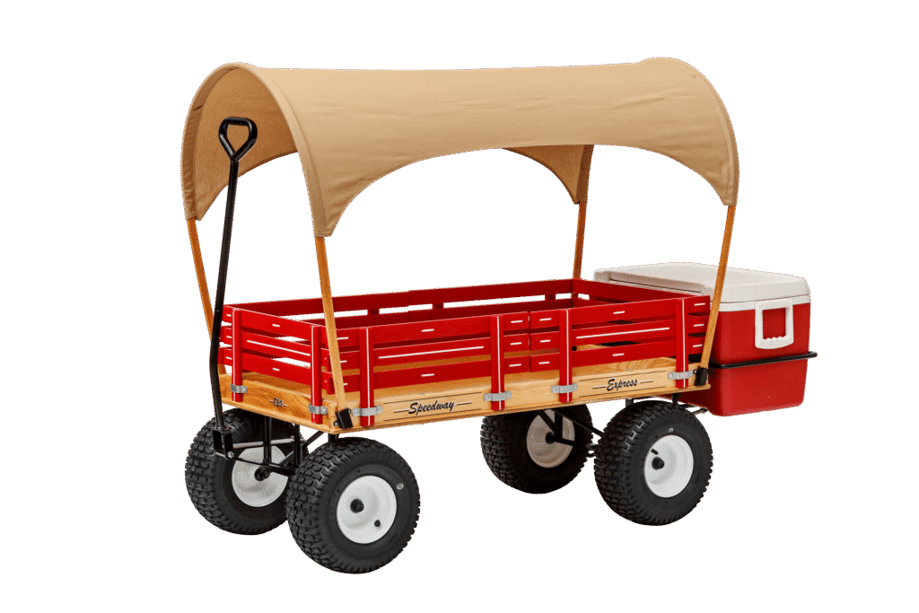 beach wagon for kids shade