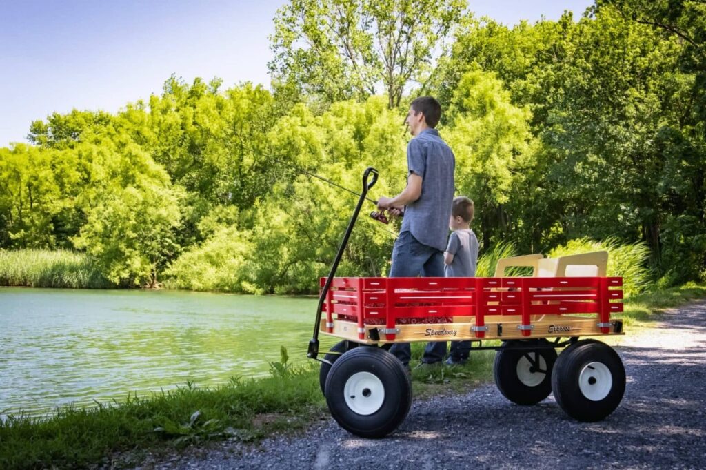fishing wagon cart