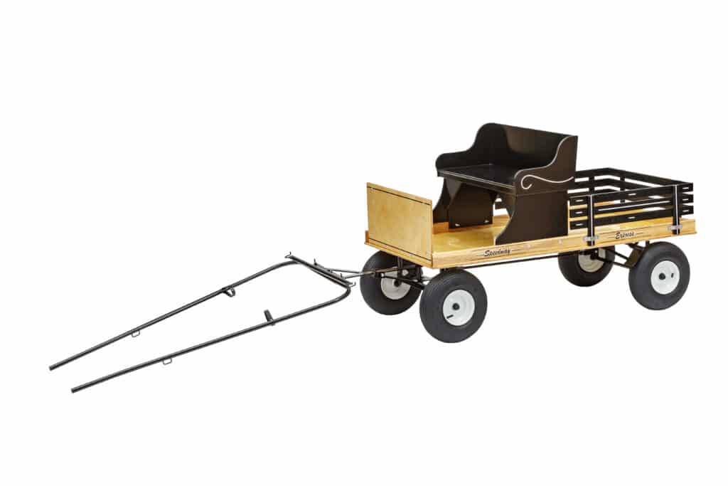 types of wheels pony wagon