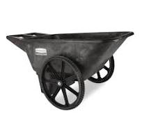 rubbermaid wheel cart